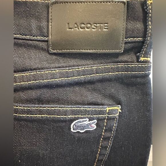 Lacoste Dark Blue Slim Fit Jeans - Picture 7 of 9